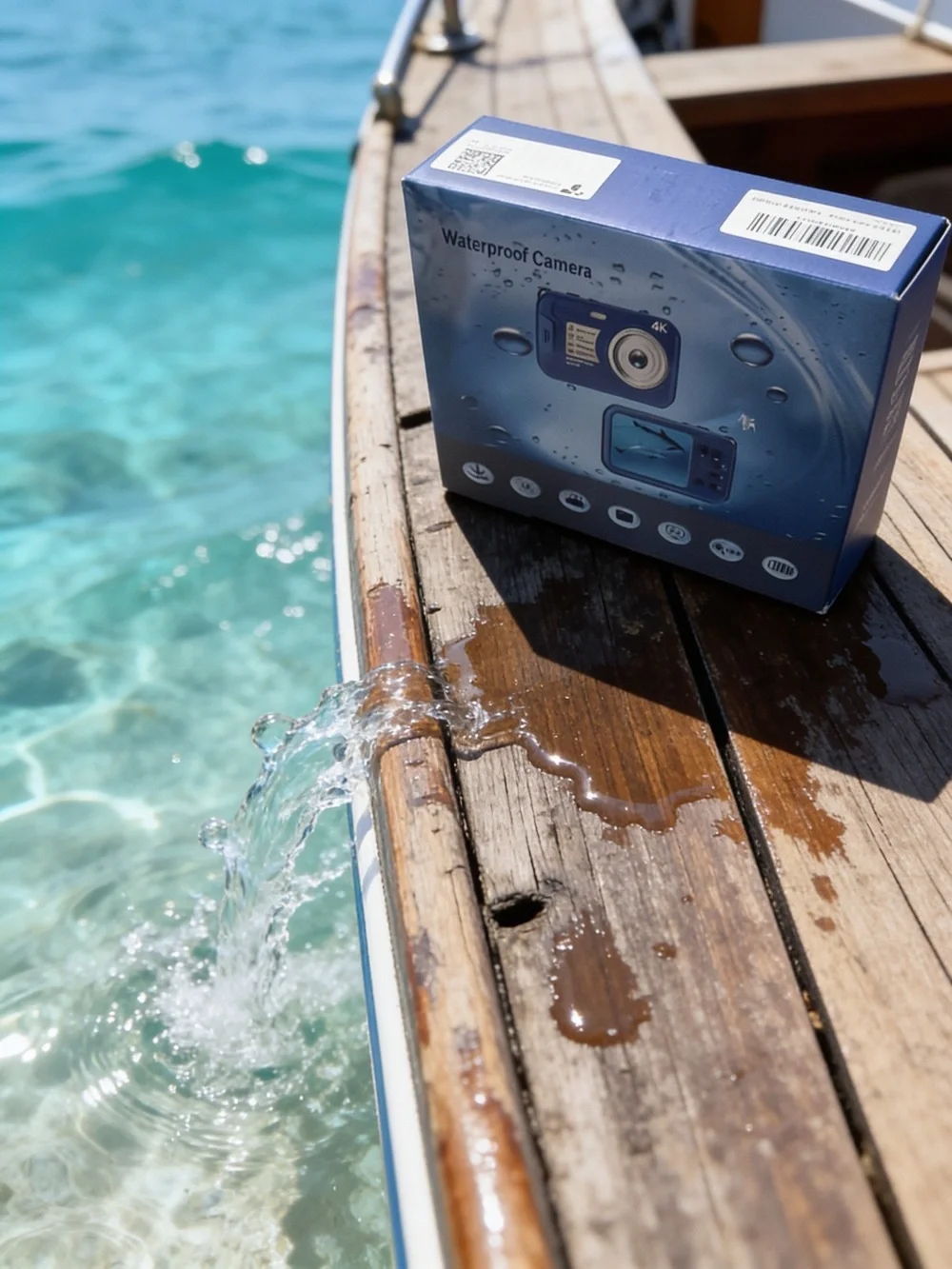 Waterproof Action Camera - Blue